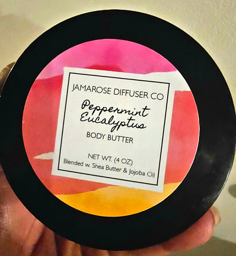 Peppermint Eucalyptus Body Butter (4 oz)