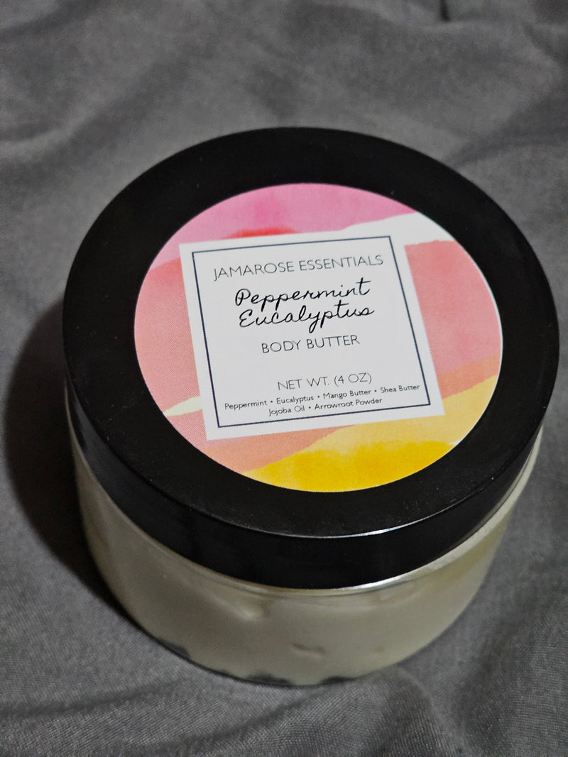 Peppermint Eucalyptus Body Butter (4 oz)