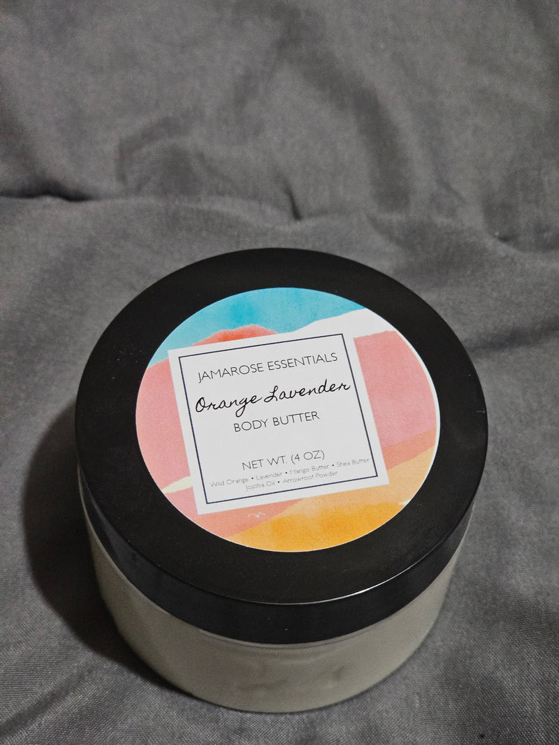 Orange Lavender Body Butter (4 oz)