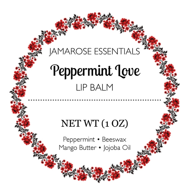 Peppermint Love Lip Balm (1 oz)