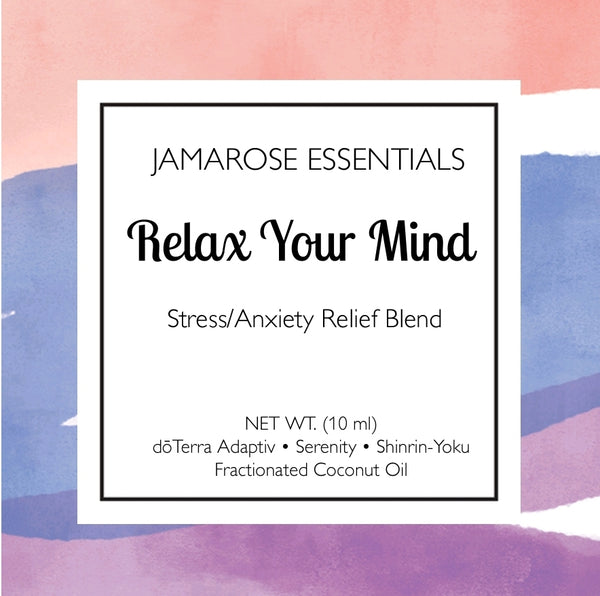 Relax Your Mind 10ml (Stress/Anxiety Relief Roll-on Blend)