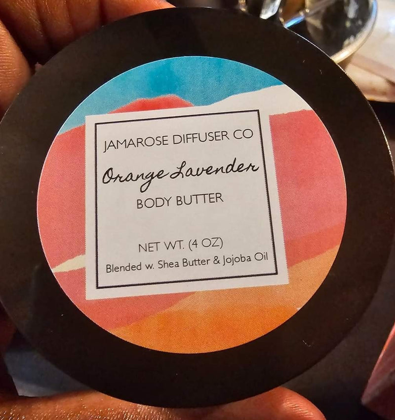 Orange Lavender Body Butter (4 oz)