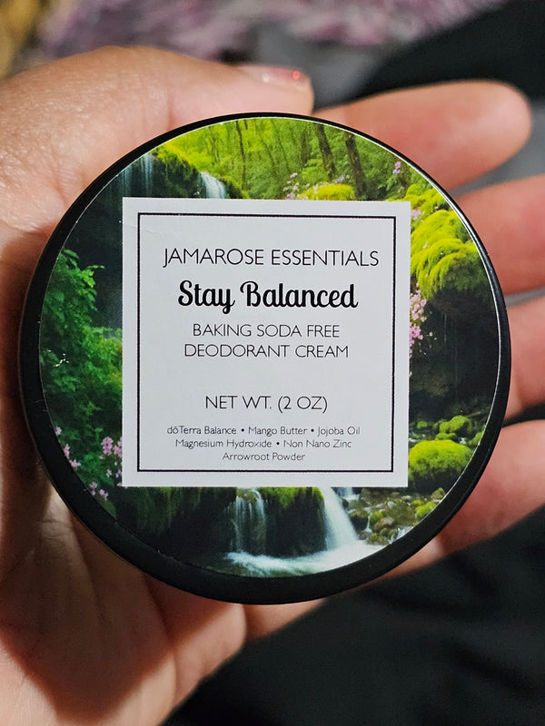 Stay Balanced Deodorant Cream (2 oz)