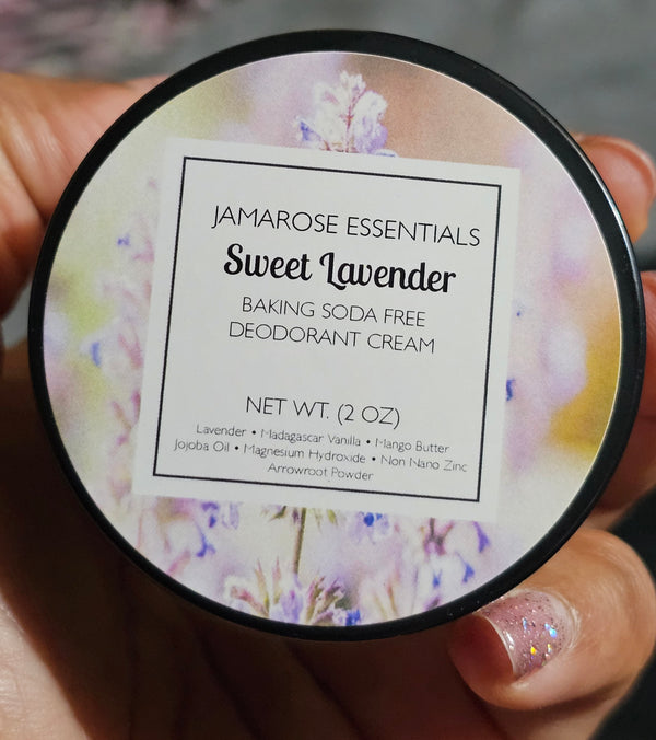 Sweet Lavender Deodorant Cream (2 oz)