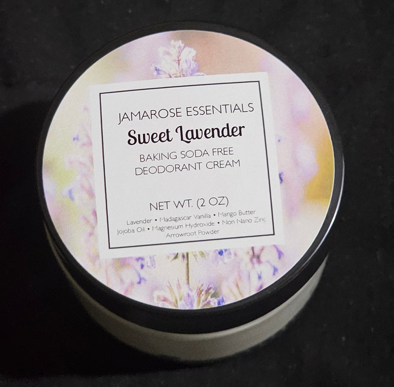 Sweet Lavender Deodorant Cream (2 oz)