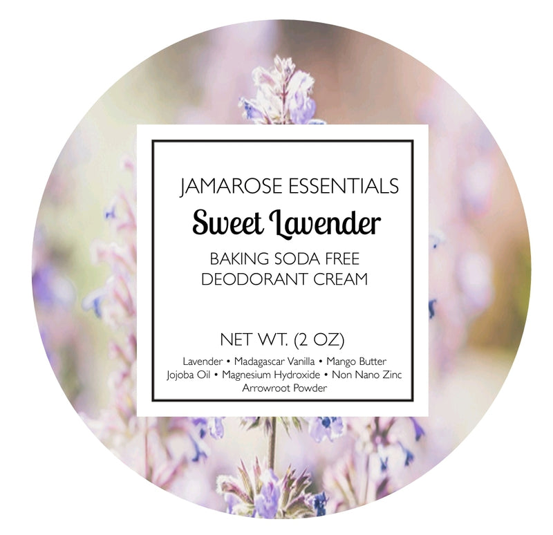 Sweet Lavender Deodorant Cream (2 oz)